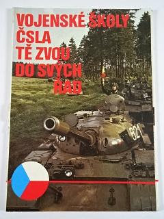 Vojenské školy ČSLA tě zvou do svých řad - 1977