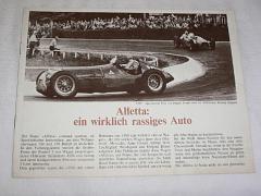 Alfetta: ein wirklich rassiges Auto