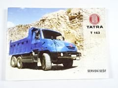 Tatra 163 - servisní sešit - 2001