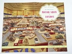 The World's Greatest Motor Show in London October 21 - 31  1953 - leták