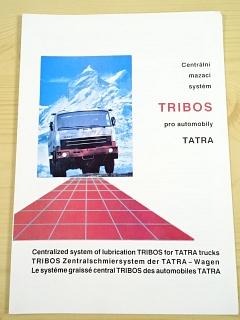 Centrální mazací systém Tribos pro automobily Tatra - prospekt