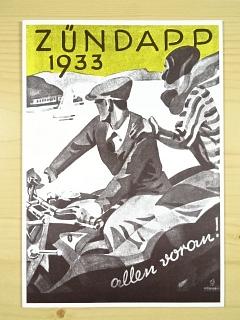 Zündapp 1933 - prospekt - REPRINT