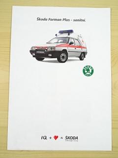 Škoda Forman Plus - sanitní - prospekt