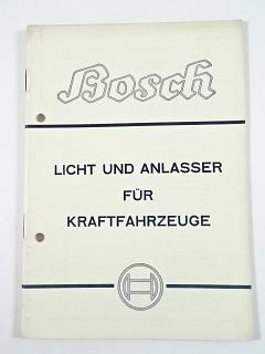 Bosch - Licht und anlasser für Kraftfahrzeuge - 1940