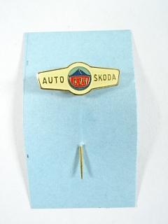 Auto Škoda - AZV - Vrchlabí - odznak