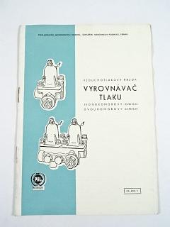 Pal autobrzdy - vzduchotlaková brzda - vyrovnávač tlaku - 1963