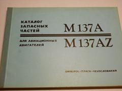 Avia - M 137 A, M 137 AZ - katalog náhradních dílů - 1975 - Omnipol