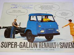 Renault Saviem - Super - Galion - prospekt