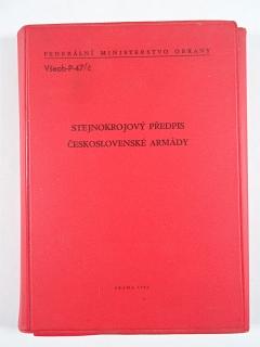 Stejnokrojový předpis Československé armády - 1992 - Všeob-P-47