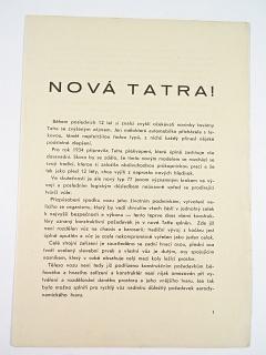 Nová Tatra! Tatra 77