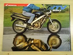Honda NTV 650 - prospekt - 1994