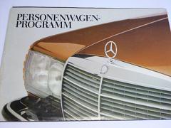 Mercedes - Benz - Personenwagen - Programm - prospekt