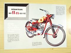 Rödmyran NV 11 CL 125 cc - motor DKW - pohlednice