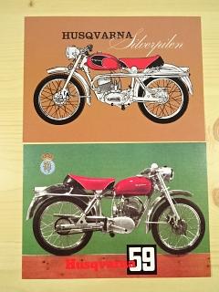 Husqvarna - pohlednice