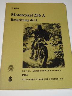 Husqvarna 250 - motorcykel 256 A - Beskrivning del I - 1967