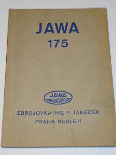 JAWA 175 cm3 - příručka pro jezdce na motocyklu