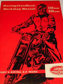 JAWA 250/353/03/04, Jawa 350/354/03/04 - Montagehandbuch - Workshop Manual