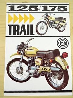 ČZ 125/481, 175/482 - Trail - Motokov - prospekt - 1976