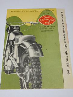 ESO MC 250, 350, 500 - motokros - 1961 - prospekt