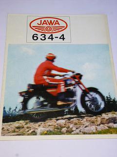 JAWA 350/634 – 4 - 1975 - prospekt