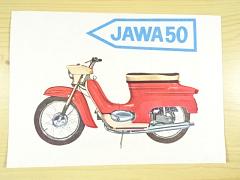 JAWA 50 typ 20 - prospekt - Motokov