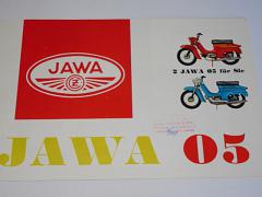 JAWA 50 typ 05 - Motokov - prospekt - 2 Jawa 05 fur Sie Jawa 05