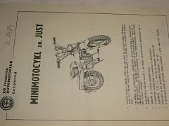 Just - mini motocykl - 1984 - prospekt