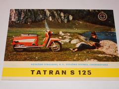 Tatran S 125 - skútr - prospekt