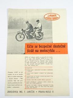 JAWA 175 - autoškola - prospekt