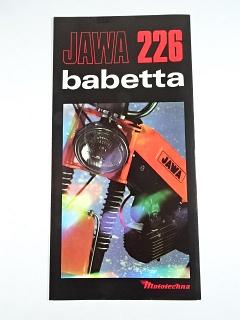 JAWA 226 babetta - Mototechna - prospekt
