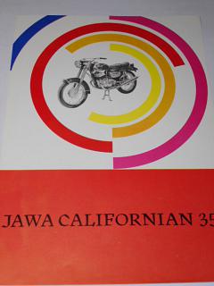 JAWA Californian 350 typ 362/00 - prospekt