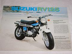 Suzuki RV 125 - prospekt