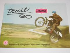 JAWA Trail 90 - prospekt - Považské strojárne Považská Bystrica