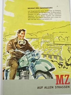 MZ 125/2, ES 175, ES 250, BK 350 - 1957 - prospekt