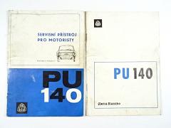 PU 140 - servisní přístroj pro motoristy - návod k použití - Metra Blansko