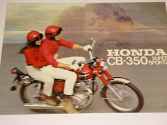 Honda CB-350 Super Sports - prospekt