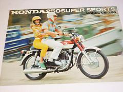 Honda 250 Super Sports model CB-250 - prospekt