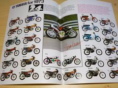 Yamaha for 1973 - prospekt