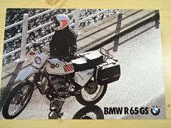 BMW R 65 GS - 1987 - pospekt