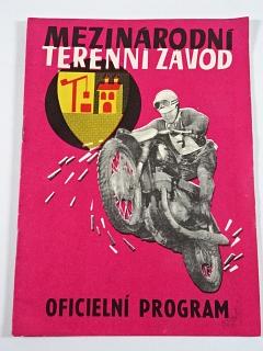 Holice - Mezinárodní motocross - 13.-14. 8. 1960 - program