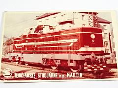 Turčianske strojárne, n. p. Martin - motorová lokomotiva T 444 - fotografie