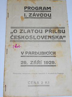 Zlatá přilba Československa - 1929, 1930, 1931, 1932, 1933, 1934, 1935, 1936 - programy