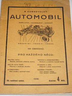Automobil - B. Dobrovolný - 1938