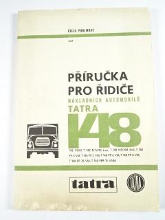 Tatra 148 - příručka pro řidiče nákladních automobilů - 1973