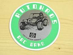 Autokros - Lachema Brno - samolepka