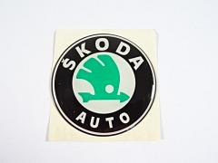 Škoda Auto - poloplastická samolepka