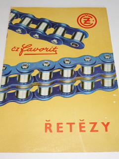 ČZ - Favorit - řetězy -  prospekt - 1963