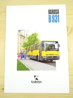 Karosa B 931 - prospekt - 1995