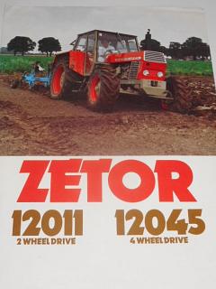 Zetor 12011, 12045 - prospekt - Skoda (Great Britain) Ltd.