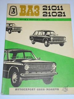 VAZ 21011, 21021 - 1974 - návod k provozu a obsluze - LADA